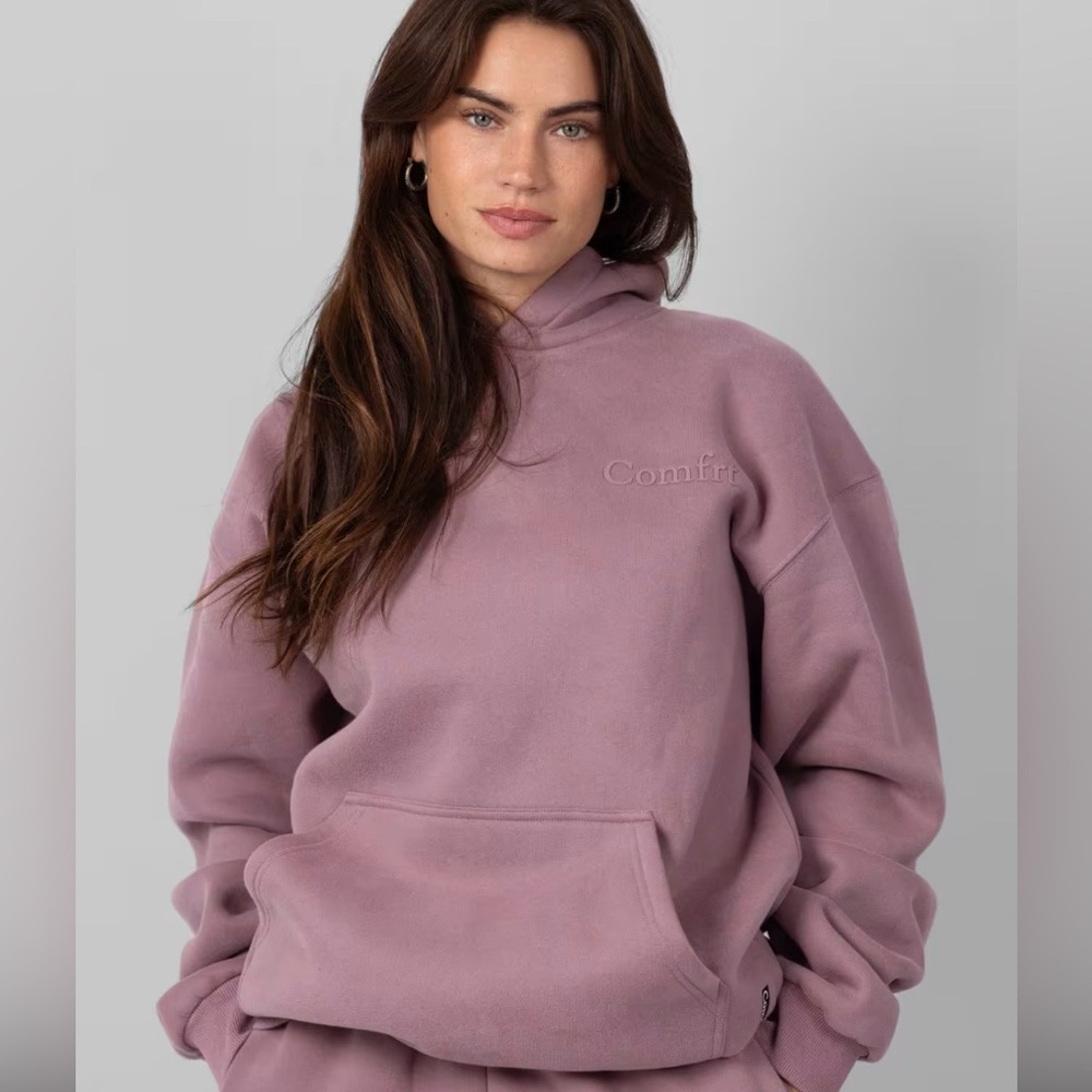 Comfrt Women's Hoodie & sweatpants in Orchid